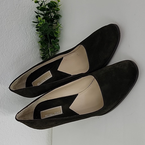 michael kors olive green shoes